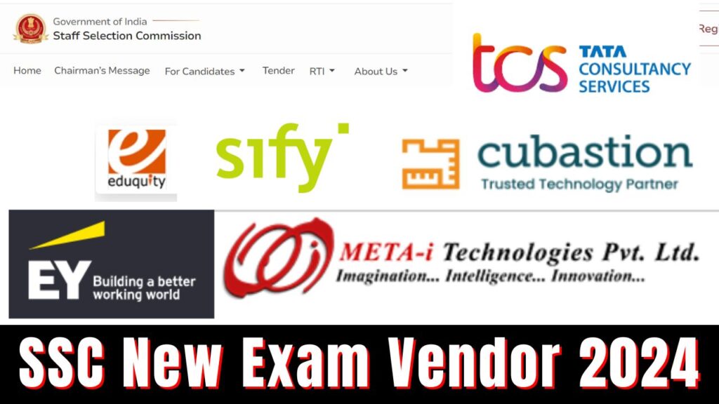 SSC New Exam Vendor 2024